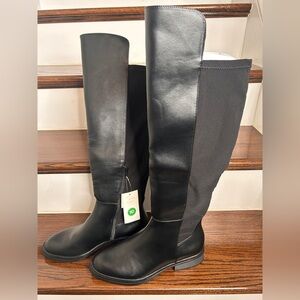 A New Day Women’s Hope Tall Riding Boots, size 10, Black, Memory Foam, NWT